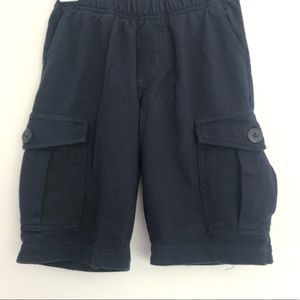 Boy’s Tea Navy Blue Sweat Cargo Shorts Size 7